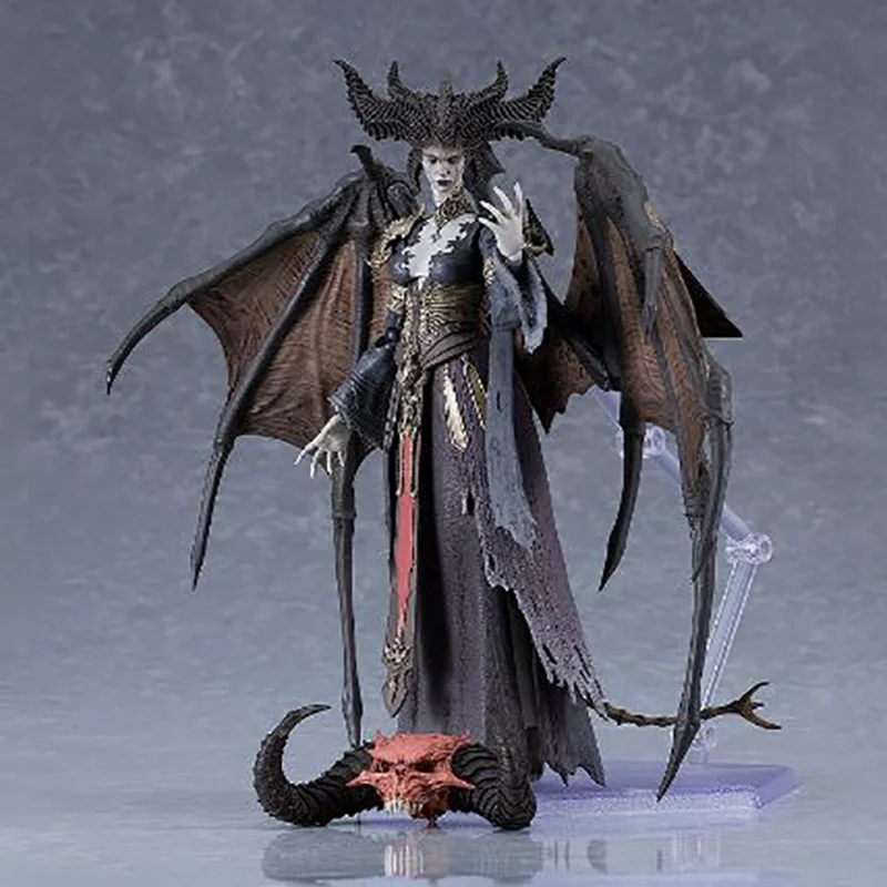 GOOD SMILE บริษัทของแท้ Diablo IV - Lilith - Figma Collection Series การ์ตูนตัวอักษรโรงรถชุดของขวัญของเล่นรุ่น