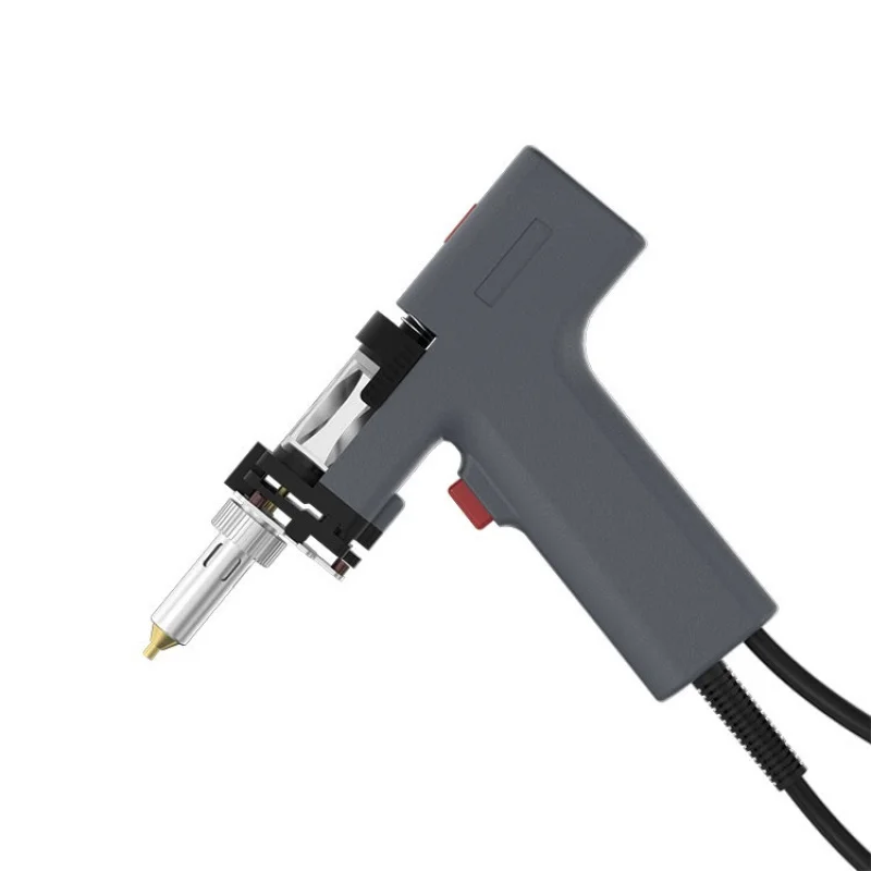 QUICK TV2 Desoldering Suction Gun LCD Built-in Vacuum Pump Diaphragm Type Tin Elimination Device for PCB Board Repair