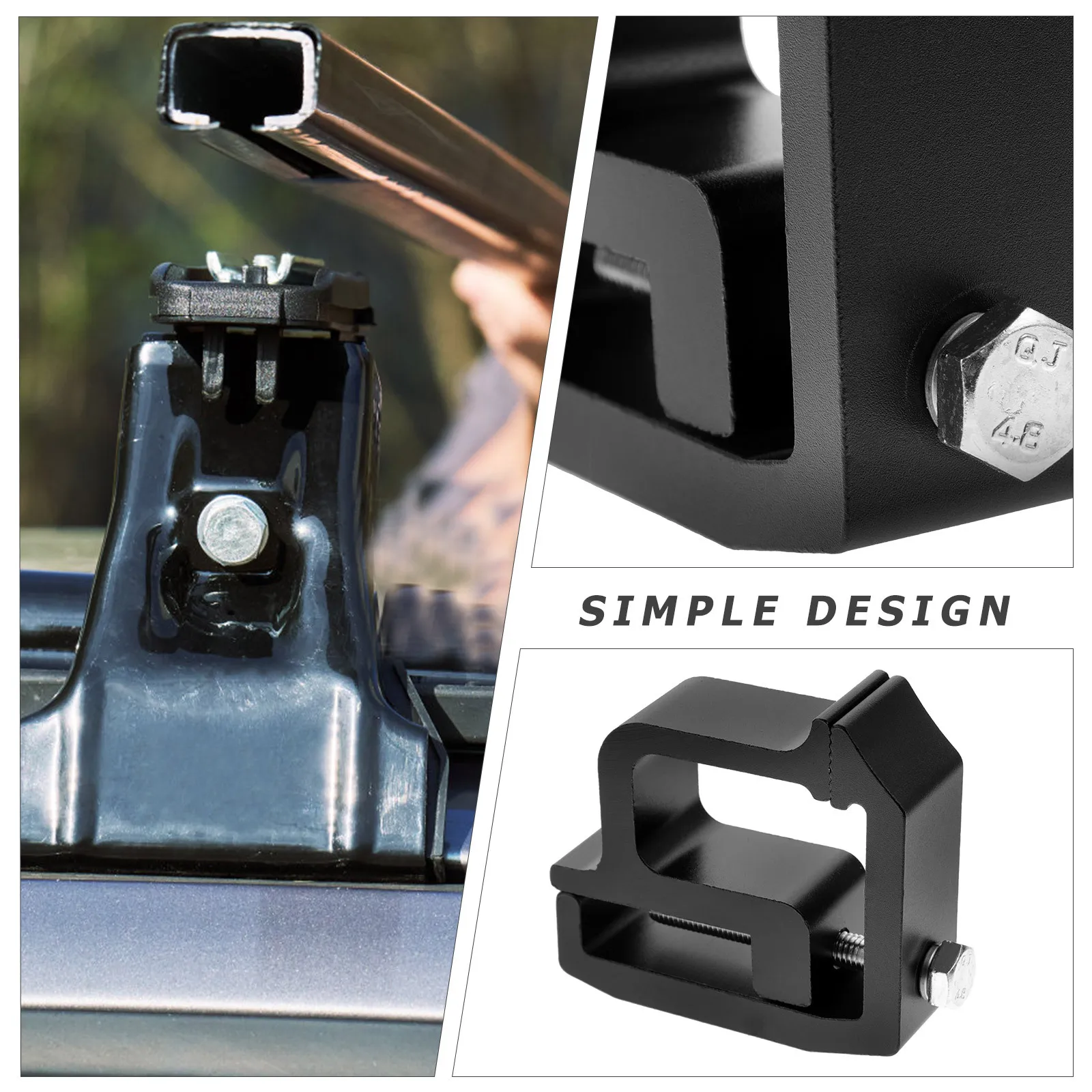 

Durable Truck Bed Topper Clamp Aluminum Construction Versatile Design Quick Install Camper Shell Accessories Truck Clamps