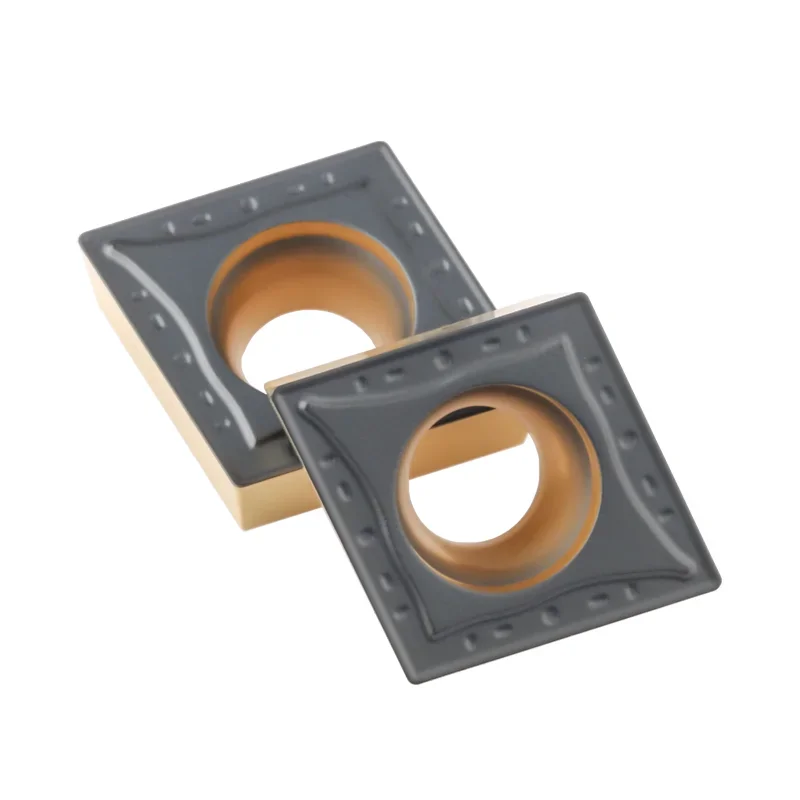 Imagem -06 - Placas de Torneamento de Metal Duro para Torno Inserção do Carboneto Ccmt 060204 Ccmt09t304 Vp15tf Ccmt09t308 09t308