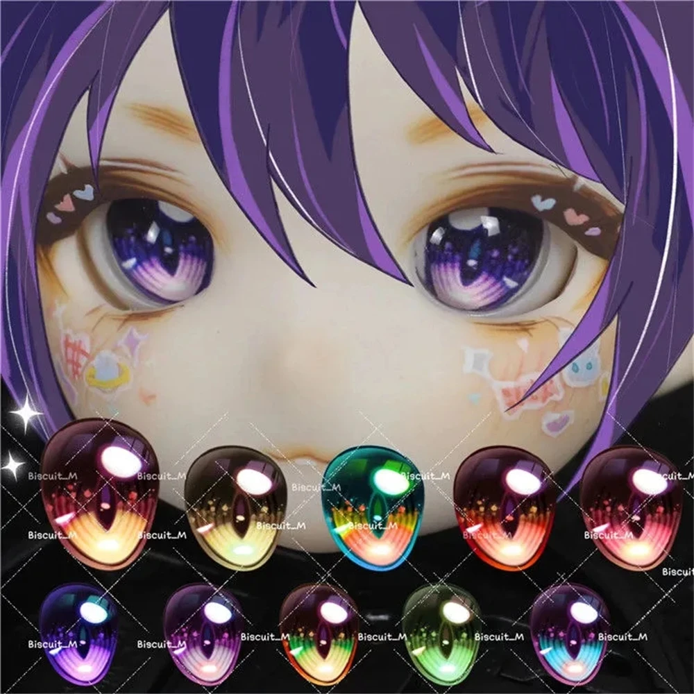 BJD Eyes doll eyes 8mm-26mm doll gradient cartoon plastic Eyes for toys 1/8 1/6 1/4 1/3 SD DD doll accessories 8mm-26mm doll eye