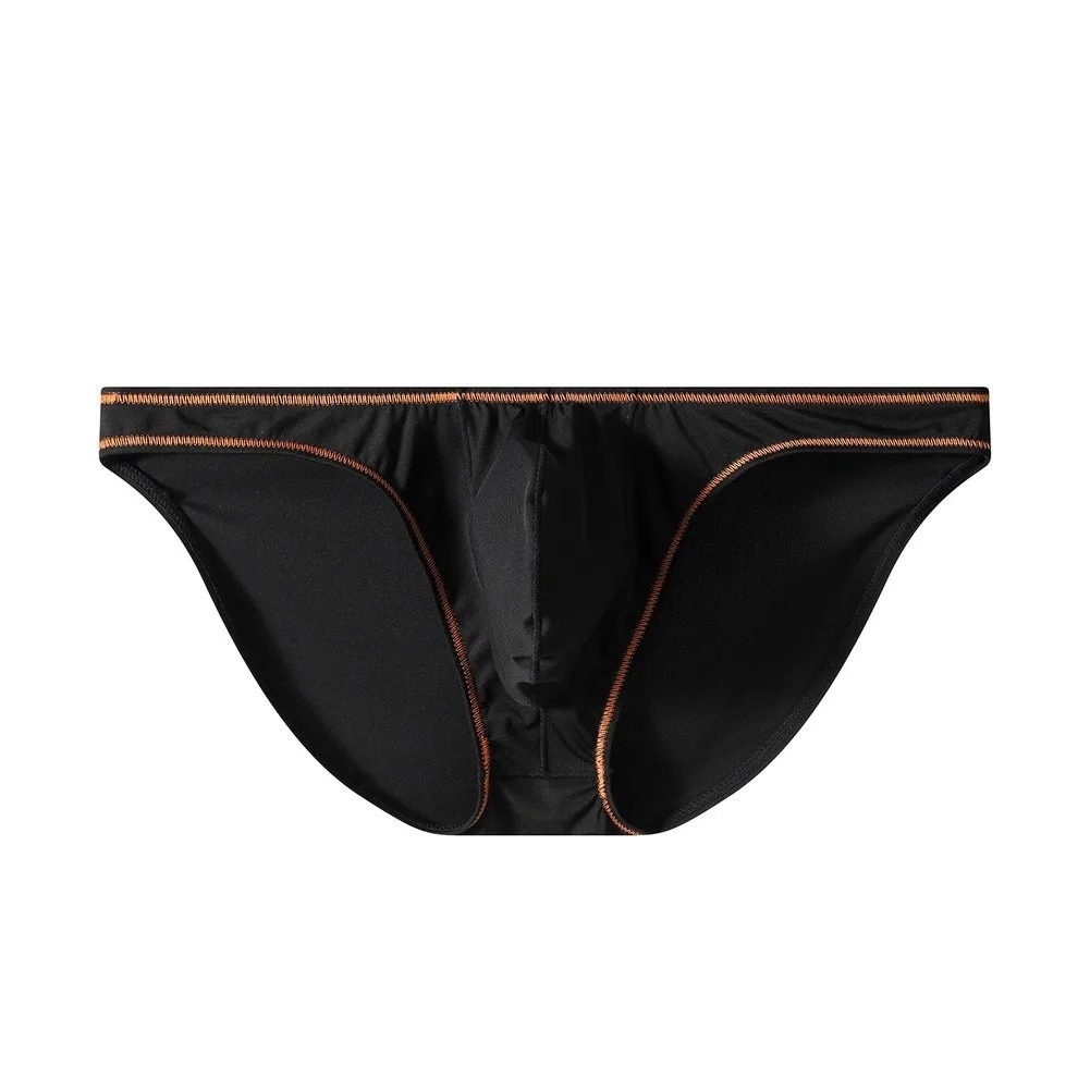 

Men's Contrast Stitching Triangle Briefs Low Waist Underwear Breathable Elastic Pouch Comfort Daily Loungewear Casual