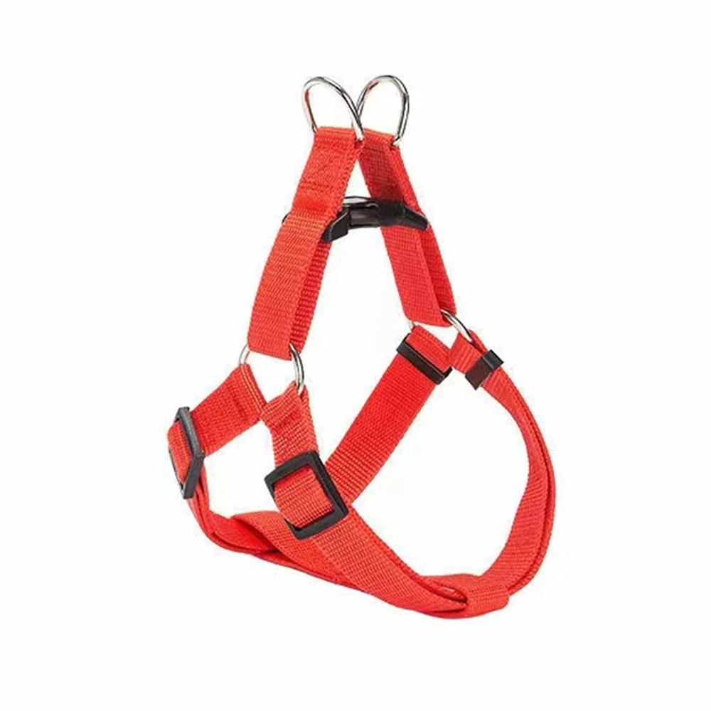 1PCS Pet Harnesses Bulk Solid Color Step in Dog Harness or Vest Harness Dog Training Walking of Your Puppy Harness Small Dog