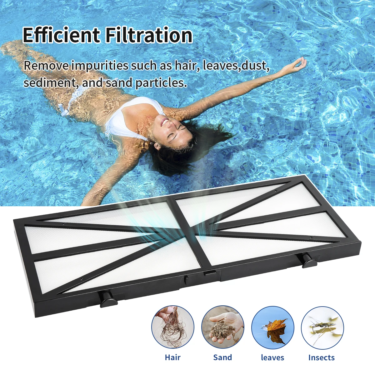 Cesta e painel de filtro ultrafino/fino para robô golfinho limpador de piscina s50 s100 s200 s300 dx3 dx4 m500