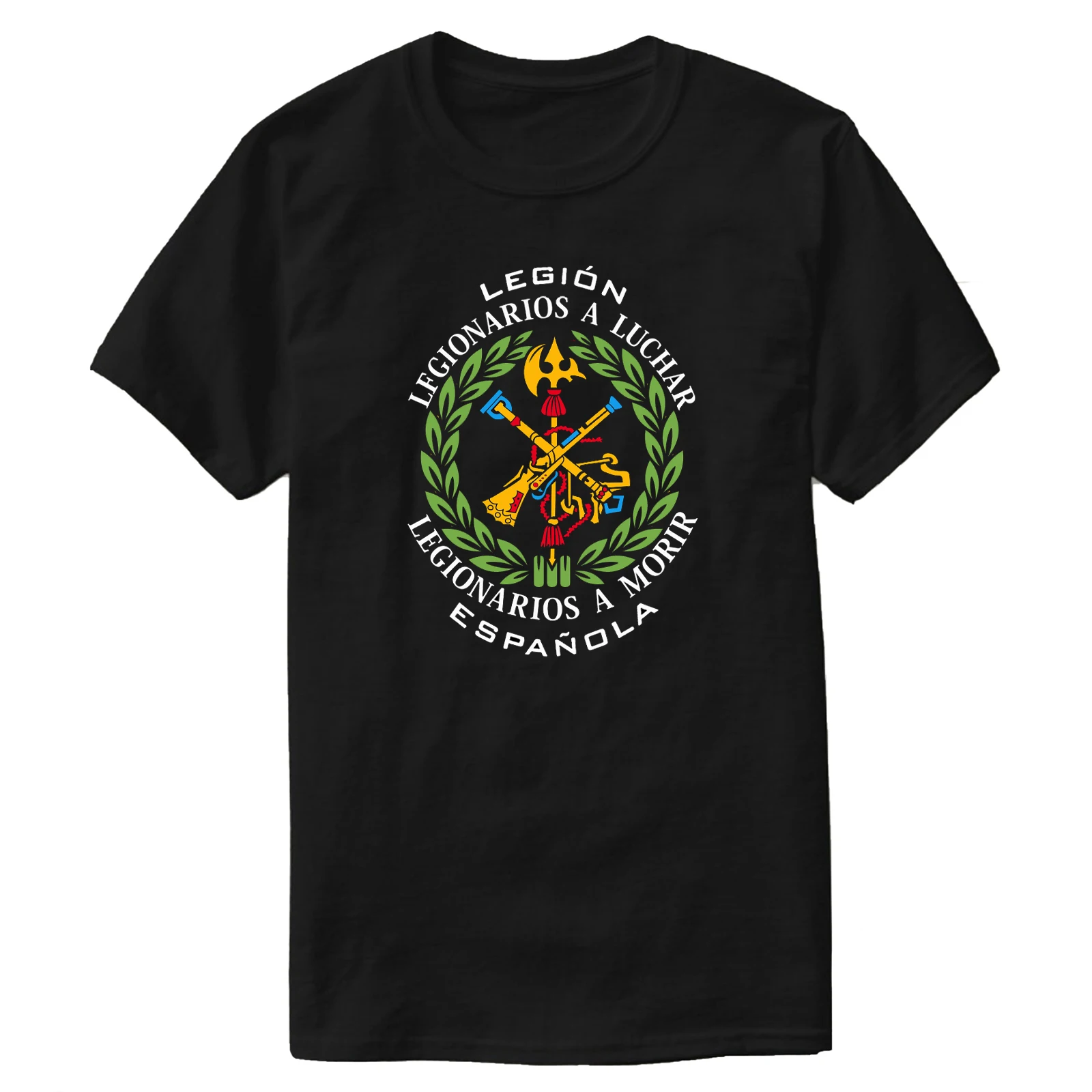 

Spanish Legion T-Shirt 100% Cotton O-Neck Short Sleeve Summer Casual Mens T-shirt Streetwear