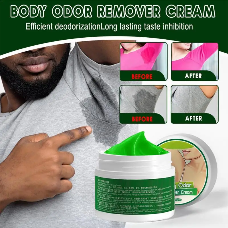 1pcs Body Odor Underarm Sweat cream Antiperspirants Deodorant Remove Foot Odor Deodorizer Eliminate Bad Smell Antiperspirants