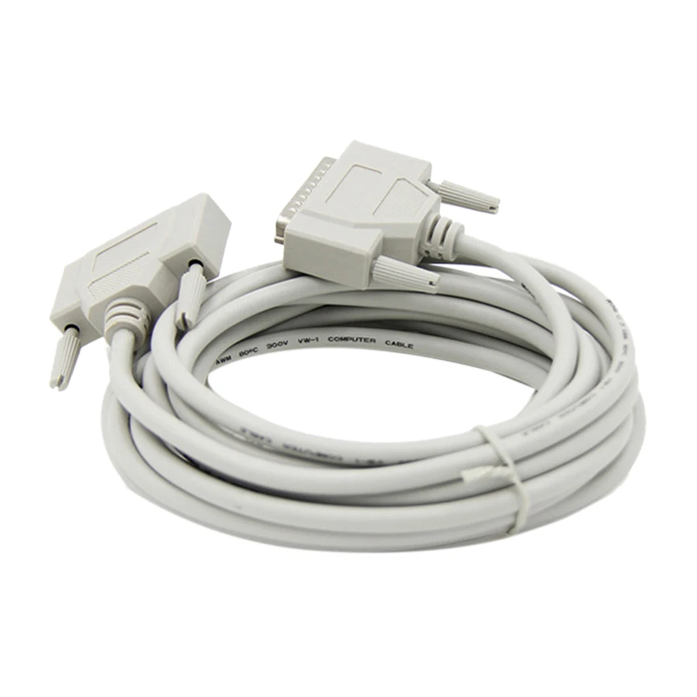 كابل تمديد A56XQ 25-Pin M إلى Hole F، DB25 - كابل تمديد الطابعة المتوازية (25 دبوسًا، ذكر إلى أنثى، 1.5 متر)
