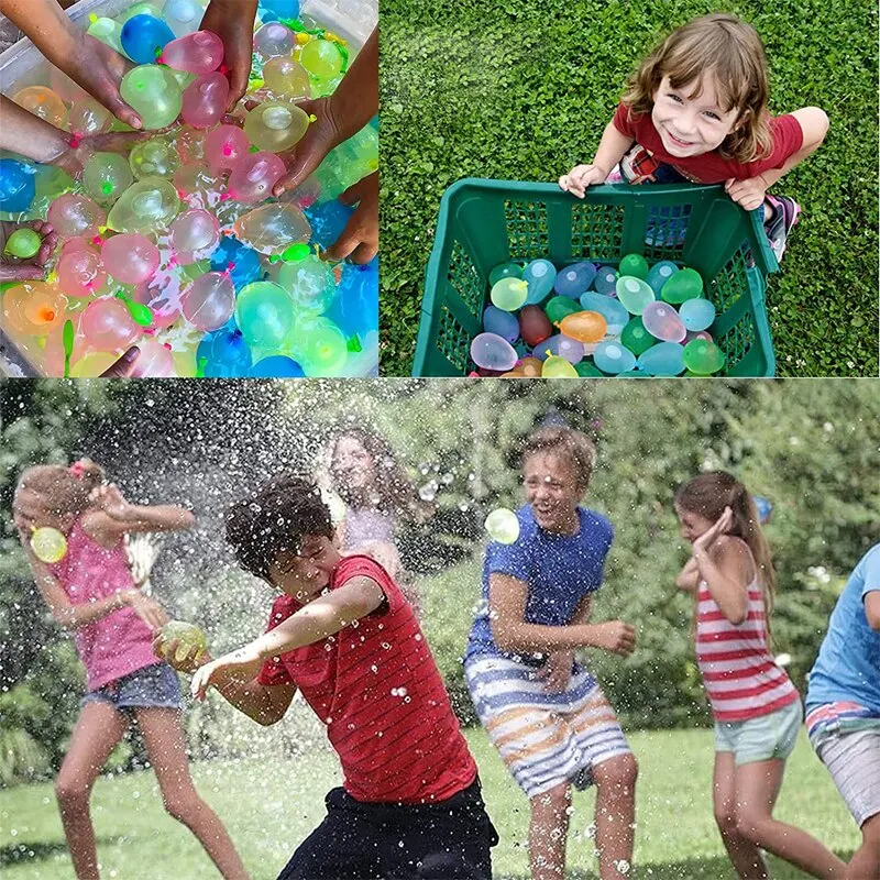 500pcs/lot Water Bombs Balloon Filling Latex Balloons Games Party Balloons Circus Waterballon Outdoor Game Toys for Children