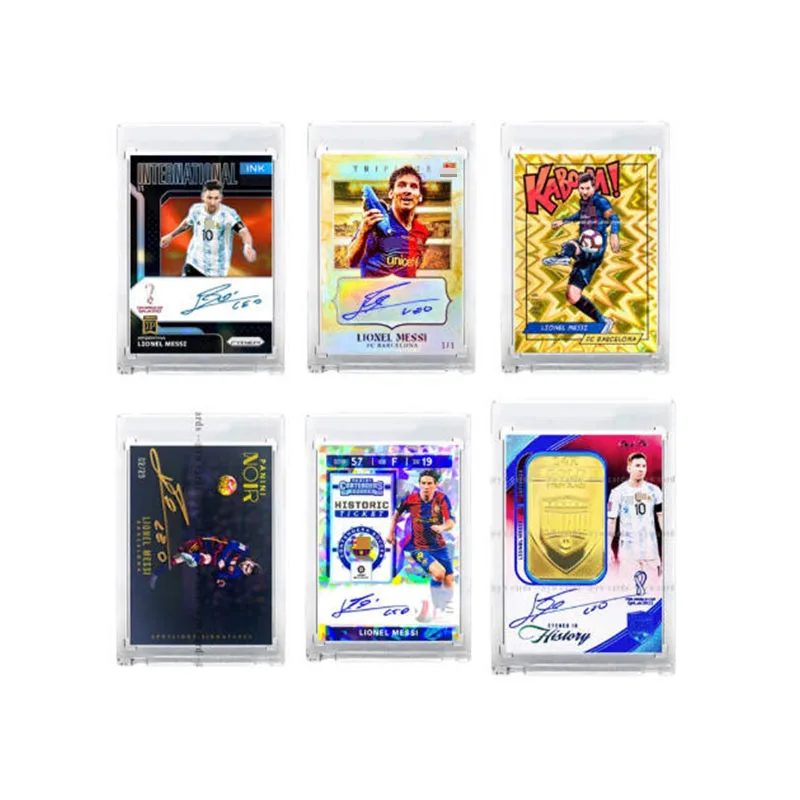 

Panini Diy Player Cards Soccer Autograph Hologram Cards Bellingham Messi Collectible Cards Fan Christmas Birthday Gifts Toy
