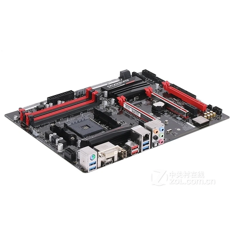 GA-AB350-Gaming Soquete de Motherboards, Desktop Mainboard, SATA III, USB 3.0, AM4, DDR4, 64GB, AMD B350