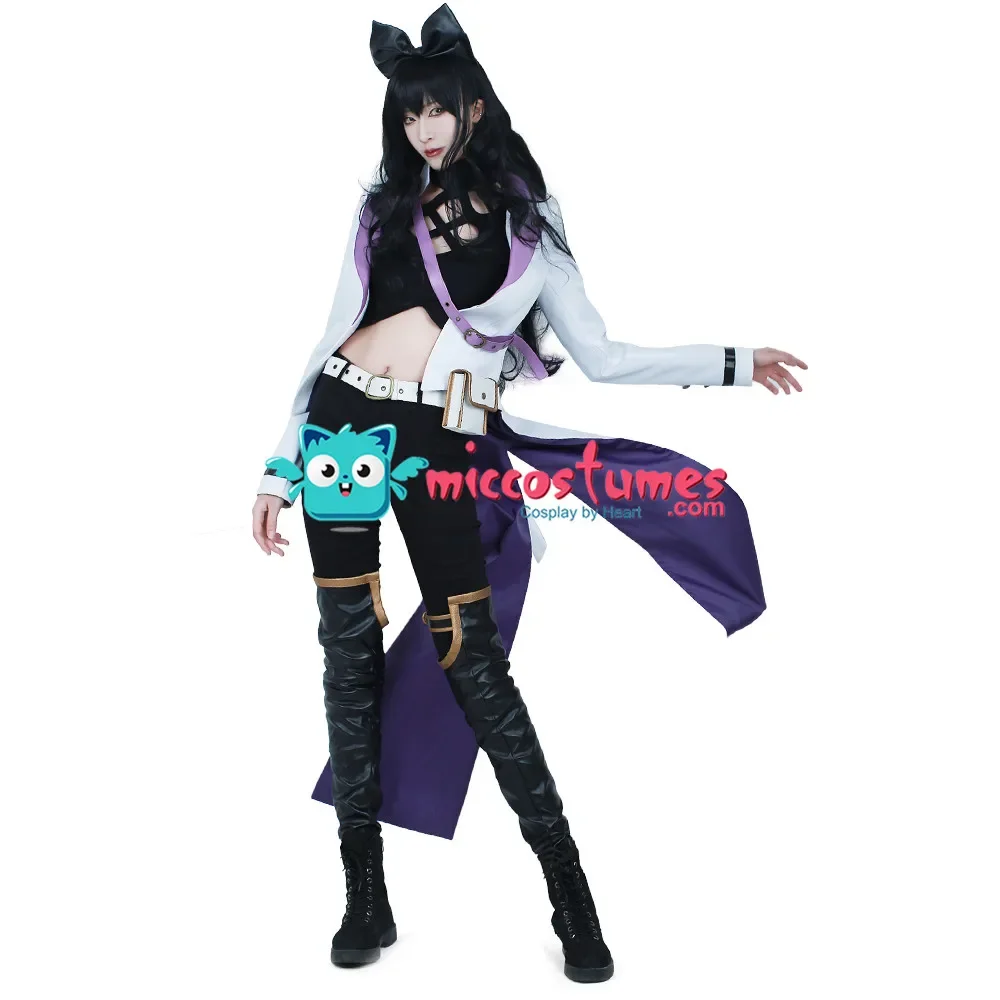 

MICCOSTUMES Women's s Anime Huntress Black Cosplay Costume