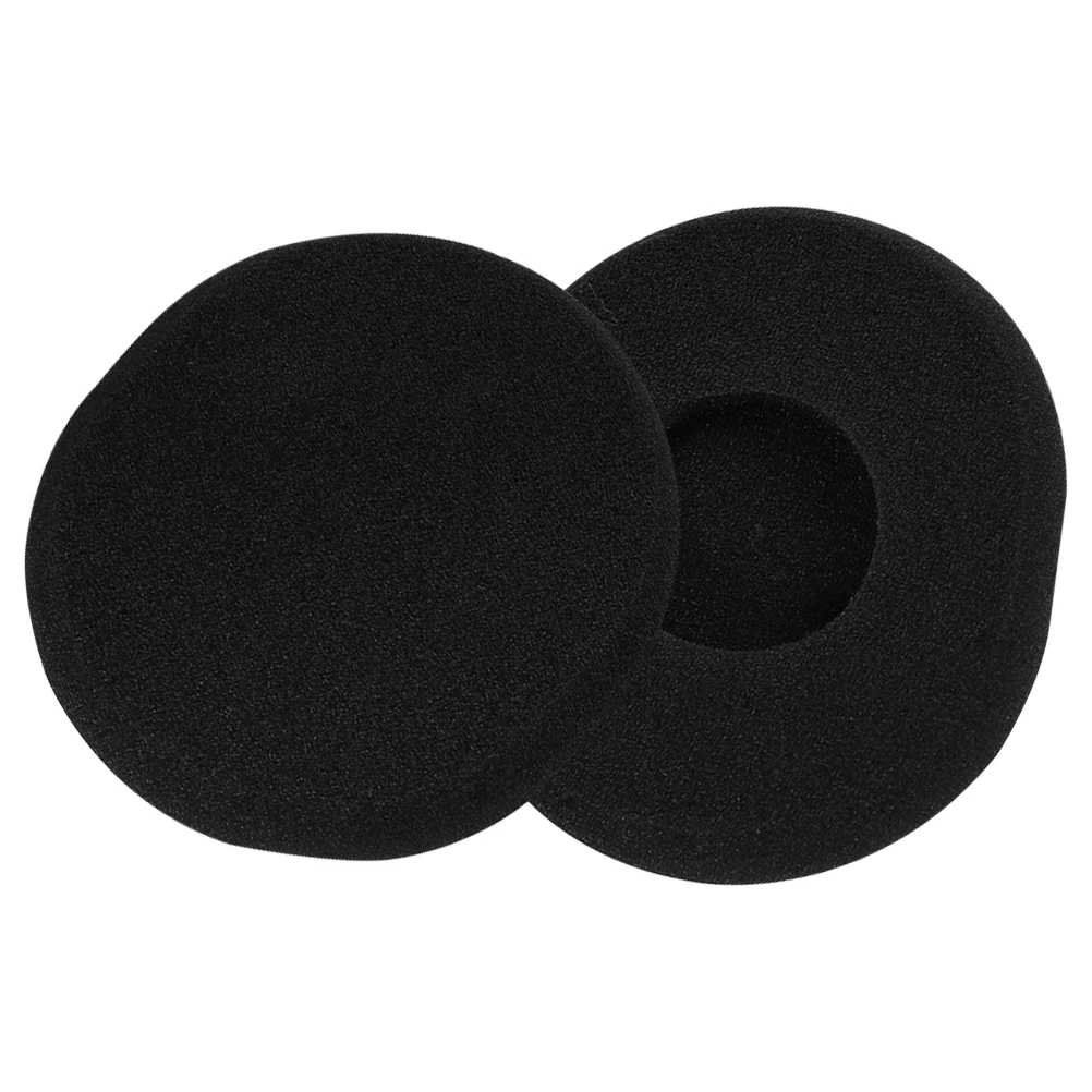 

A Pair of Black Replacement Headphone Ear Pads for H800 Wireless Headset Durable Foam Cushions Comfortable Fit