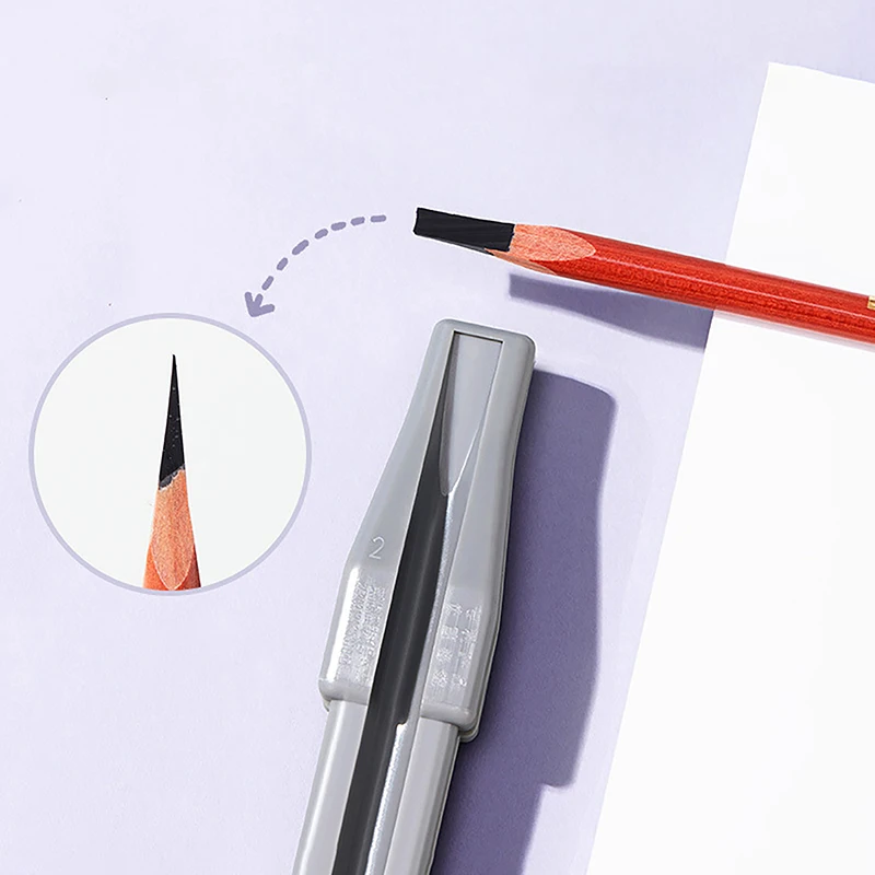 Eyebrow Pencil Sharpener Pen Sharpening Tip Thin Tool For Semi-Permanent Eyebrow Makeup Profiler Pen Makeup Tool Salon Household