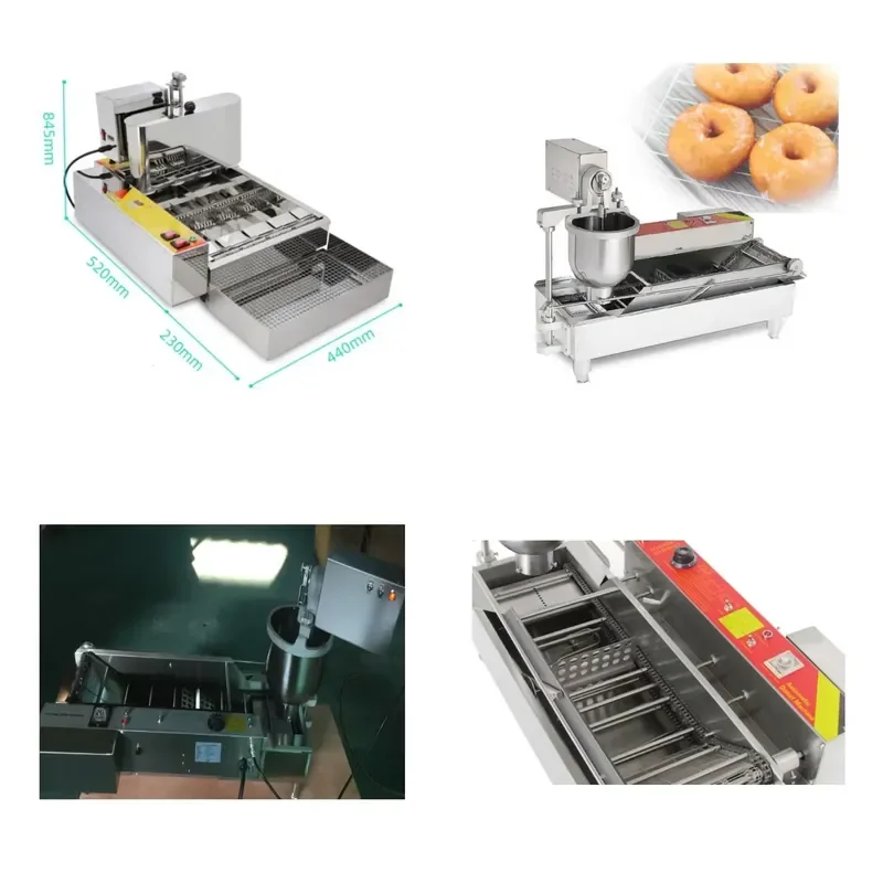 for Household Automatic Non-stick Donut Machine Electric Mini Round Donut Maker Snack Dessert Appliance
