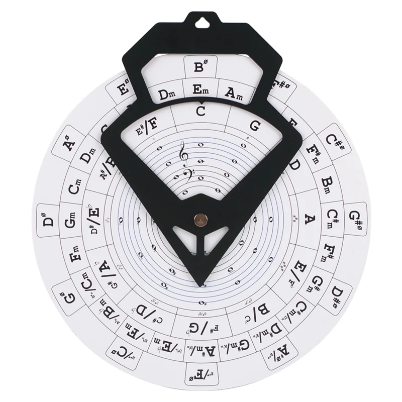 

Guitar Circle Of Fifths Wheel Guitar Chord Wheel Musical Chord Wheel For Musicians Guitar Accessories