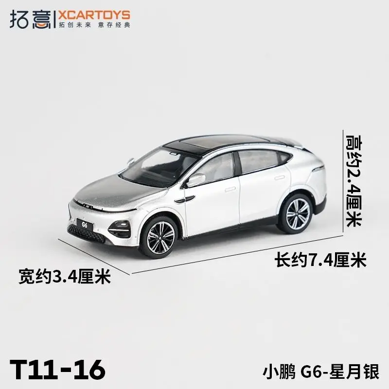 XCARTOYS escala 1:64 XPeng G9 G6 X9 serie coche en miniatura de aleación simulación fundida diseño Original