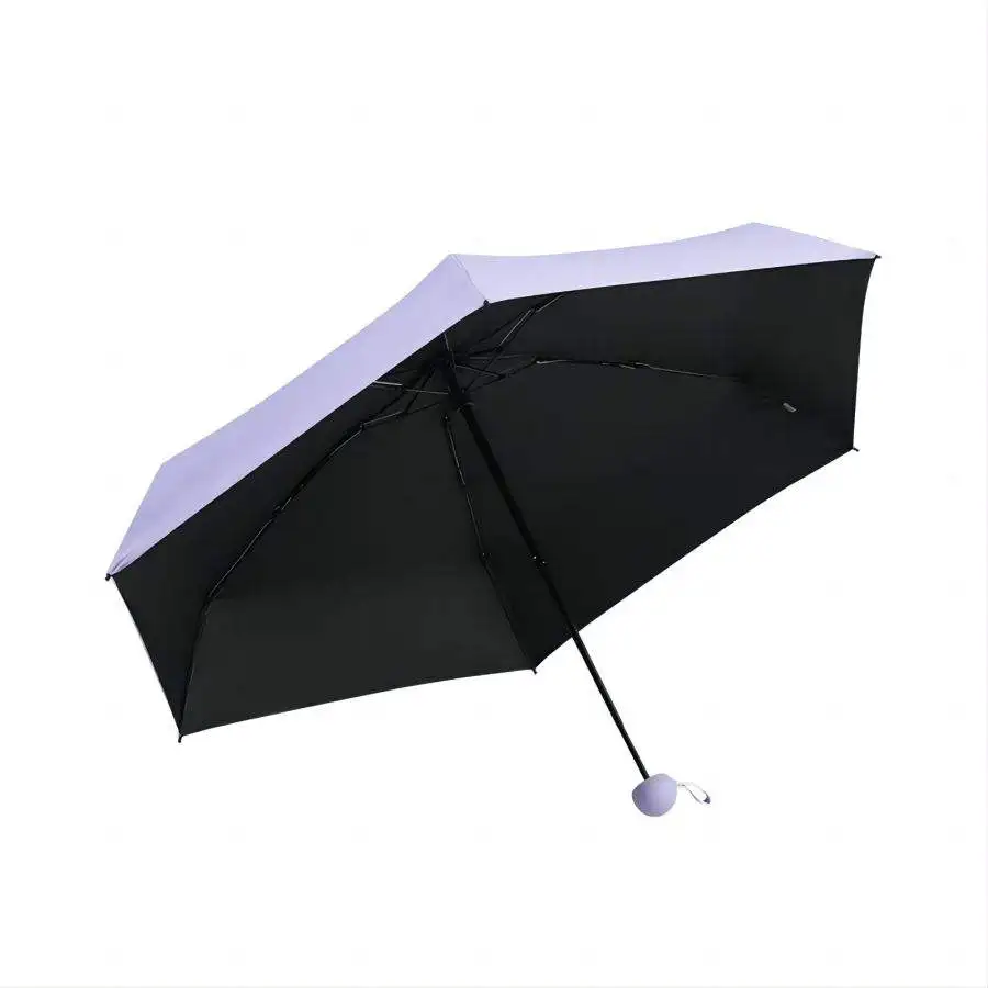 Mini Foldable umbrella UV protection Mini Sun Umbrella dual use portable box to store sunshade umbrella Mini umbrella 01