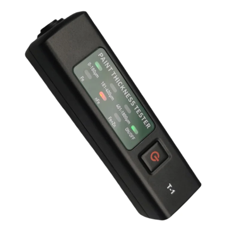 

T-1 Multi-Metal Car Paint Thickness Tester Coating Gauge For Fe Nfe Fe+Zn Accurate Measurement Tool