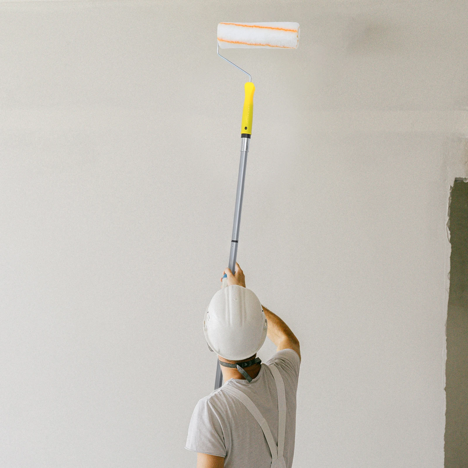 

1Set Extendable Roller Brush for Smooth Surface Painting Large Areas Quickly Efficiently Detachable Paint Roller for Home Wall