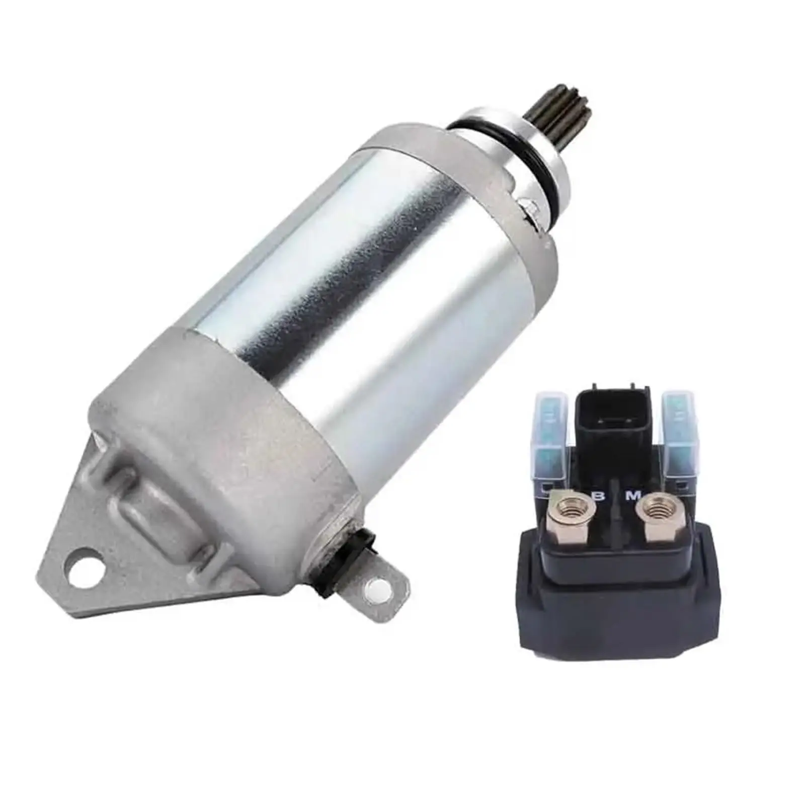 

Starter Motor and Relay Fit For YAMAHA WR250F YZ250F YZ250FX Off Road 2015-2019 Yamaha OEM 2GB-81890-00 2GB-81890-01