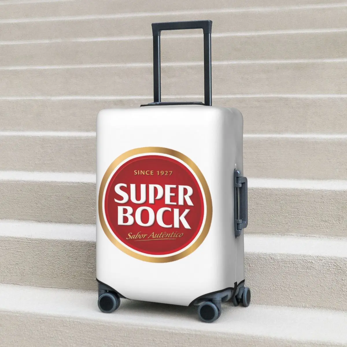 

Super Bock (5) Suitcase Cover Protection Elastic Travel Luggage Protector Covers for 18-32 Inch