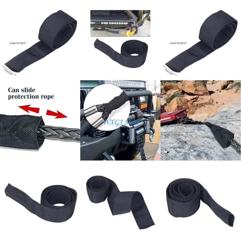 

37JE Нейлоновые изделия для ремня защитной рукав с тяжелой синковой веревкой для бездорожья спасения