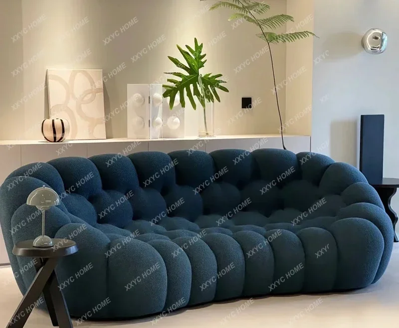 Bubble sofa, personalized and creative special-shaped   minimalist living room fabric sofa