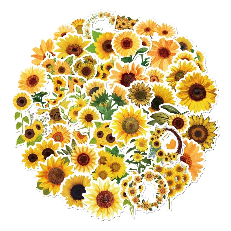 50Pcs Sunflower Vin…