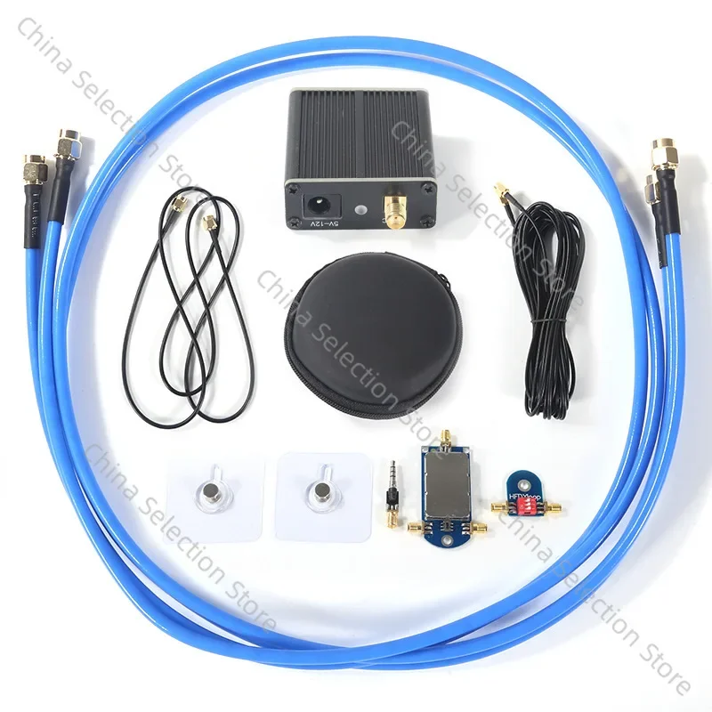 Short-wave Small-loop Antenna 50K-500MHz Full-band Ring Active Receiver HF AM FM VHF UHF SDR