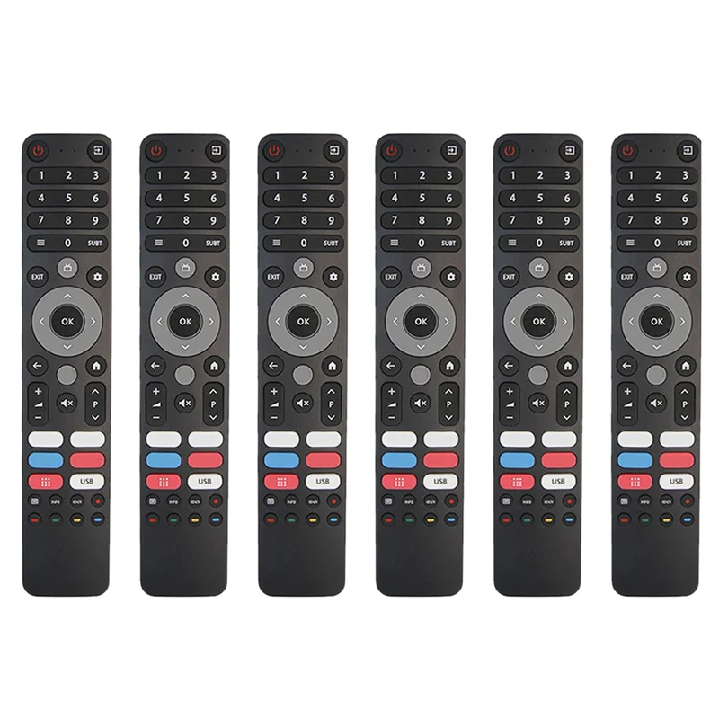 

【BRAND NEW】6X Universal Smart Tvs Remote Control For DEXP, Viomi, CHIQ - For Multiple Models,Voice