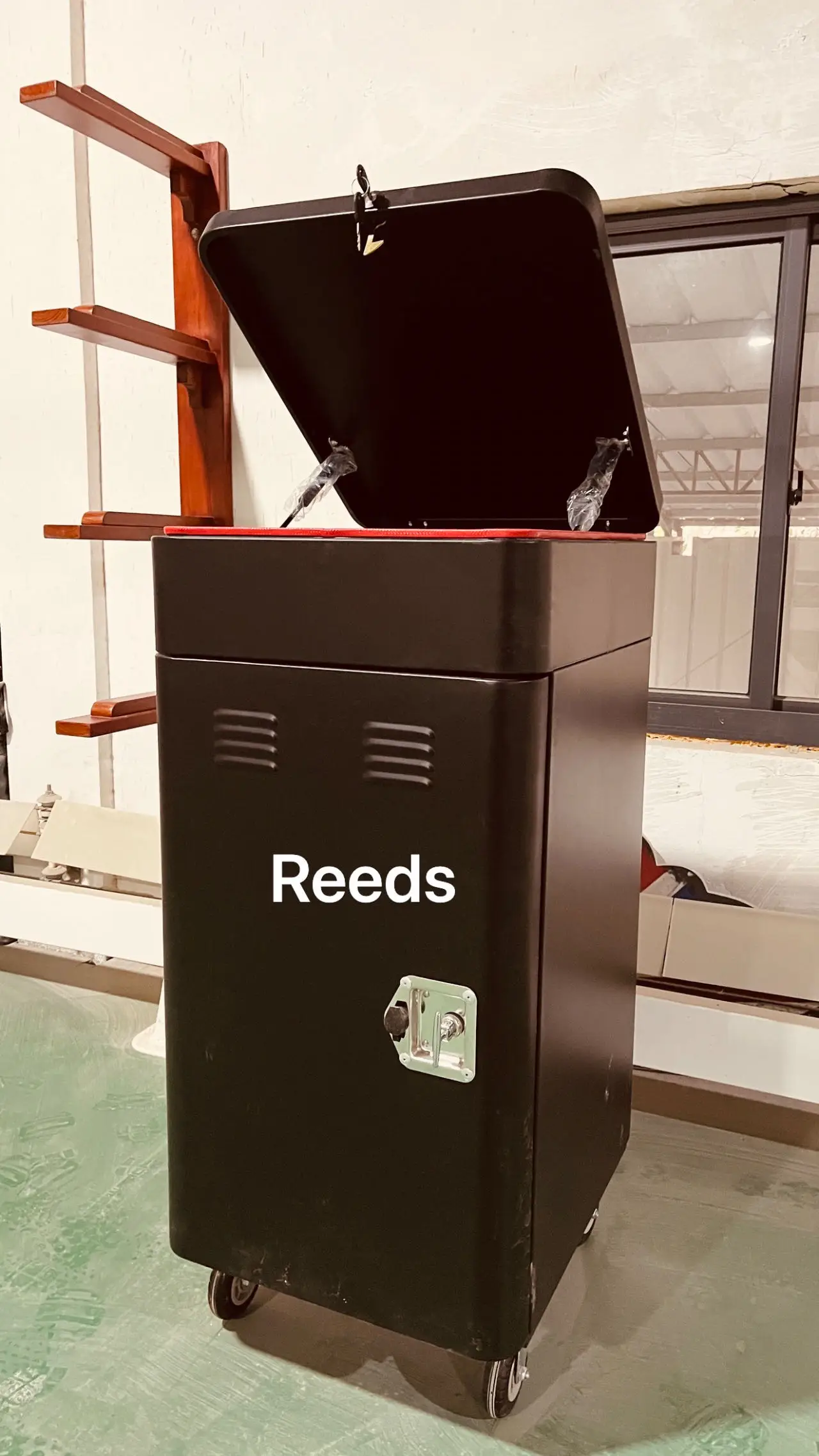 Mid Steel Made Horse Cabinet Saddle Box Tack Locker