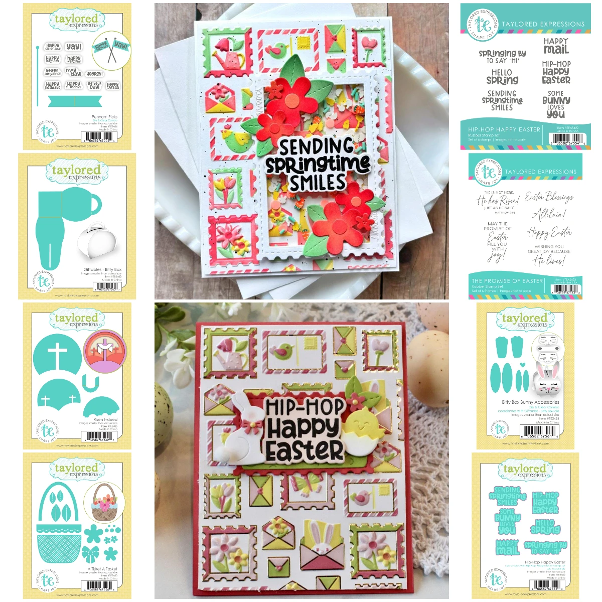 

Hip-Hop Happy Easter Risen Indeed Die Stamps And Dies New Arrival 2026 Scrapbook Diary Decoration Stencil Embossing Template