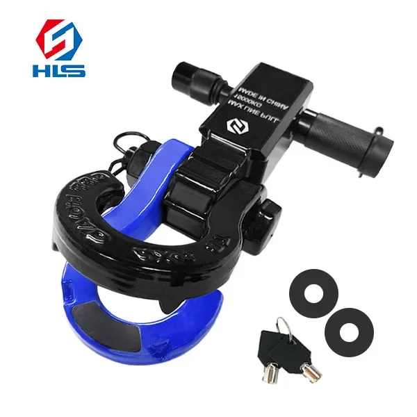 Shackle hitch receiver heavy duty receiver ultra hitch receiver shackle mount