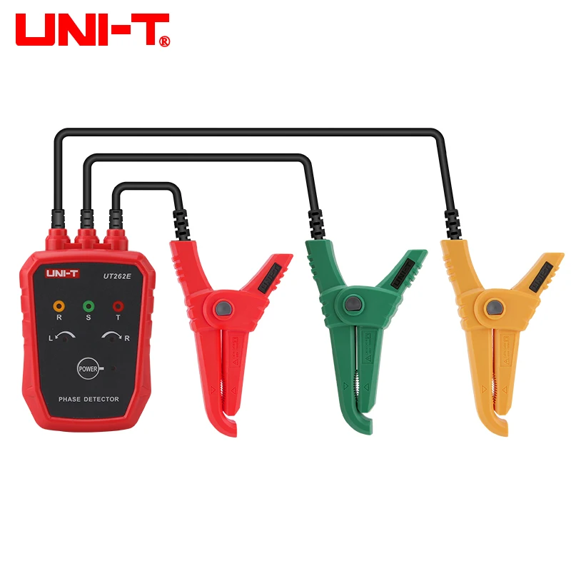 UNI-T Non-contact Phase Sequence Detector UT262E Breakpoint Finder Power Circuit Inspection AC 70-1000V Three-Phase MotorTester