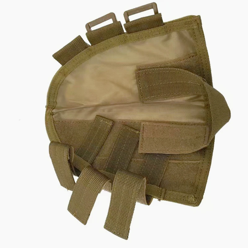 Tactical Buttstock Cheek Rifle Stock Ammo Cartridge Pouch Airsoft Paintball Shooting Hunting Bullet Shell Carrier Holder view 5