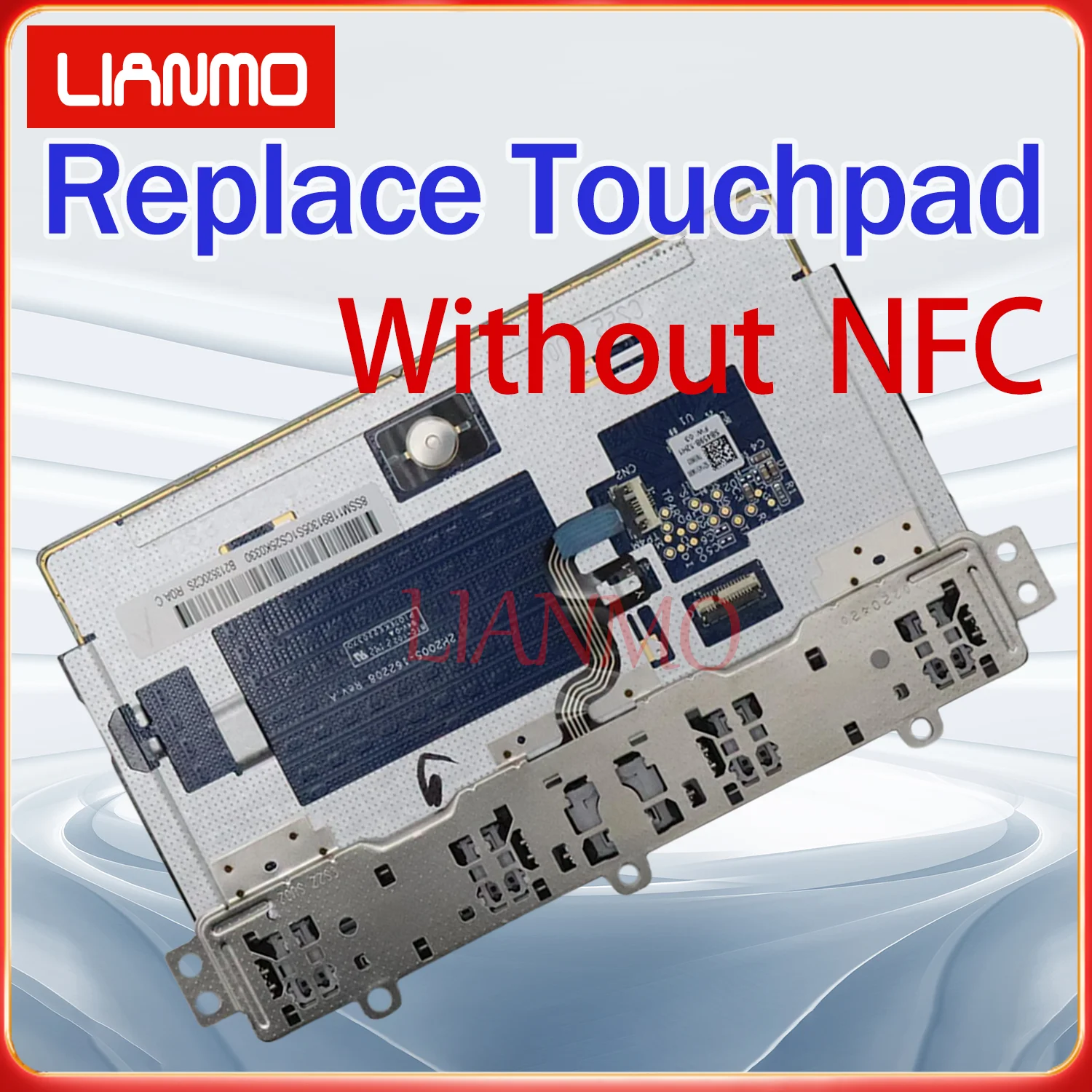 Suitable for Lenovo ThinkPad T14 P14S T14S Gen3 Gen4 Gen5 Gen6/X13 Gen3 Gen4 Gen5 Notebook Touchpad Mousepad Silver Without NFC