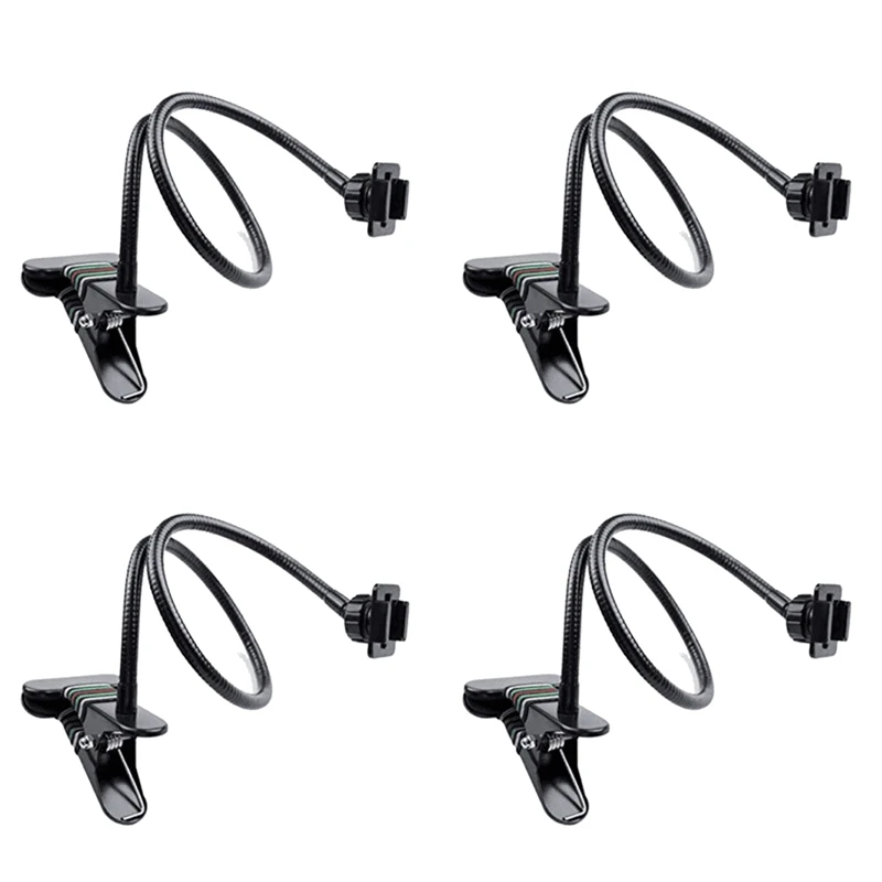 

HOT-4X Webcam Stand 25 Inch Flexible Desk Mount Clamp Gooseneck Stand For Logitech Webcam C930E,C930,C920, C922X,C922, C925E