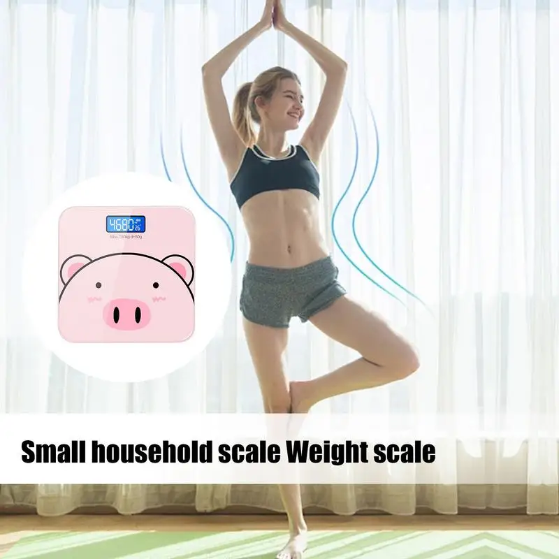 

Accurate Scales For Body Weight Smart Bathroom Scale Accurate Weight Scale USB Charging Automatic Weighing Scale Cartoon Body