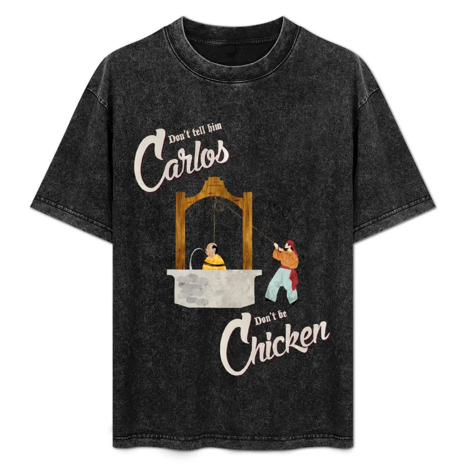 

Carlos T-Shirt anime stuff summer tops oversized t shirts for men graphic