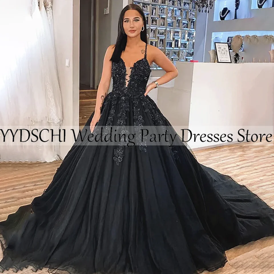 Colore personalizzato Applique Lucido 2025 Abiti da sera Alta fessura Semplice scollo a V Abiti da ballo formali Abito lungo da festa per le donne 2023