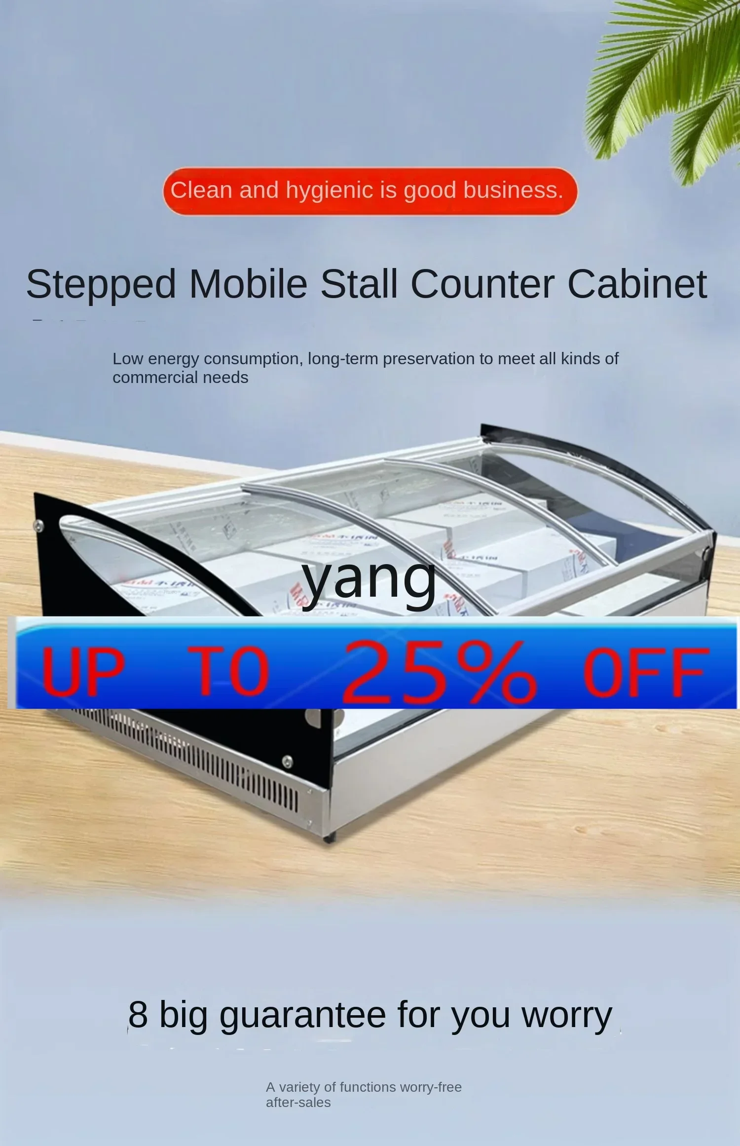 

CX tricycle mobile stall refrigerator desktop refrigerated display cabinet commercial fresh-keeping cabinet