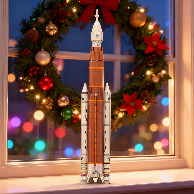 

2972pcs MOC 1 110 Artemis SLS Space Model Building Blocks Creative Display Gift Collectible Decor Kids Premium Adult Desk Home