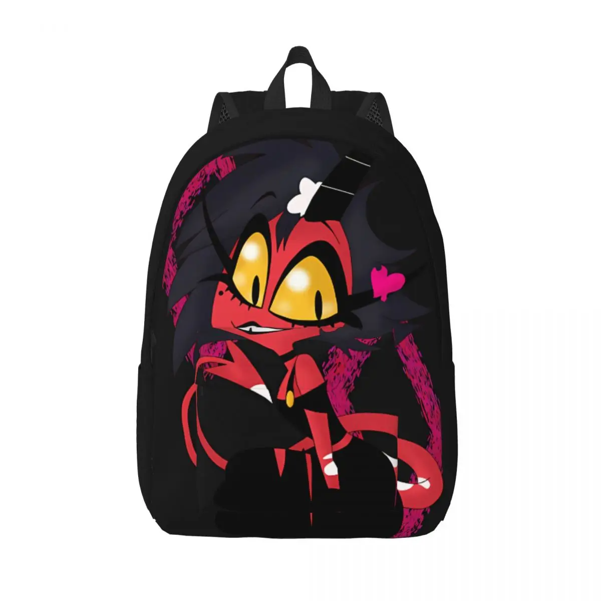 

Y2K Appealing Storage Bag Hazbin Hotels Grils High Street Picnic Birthday Gift Sturdy Shoulder Rucksack