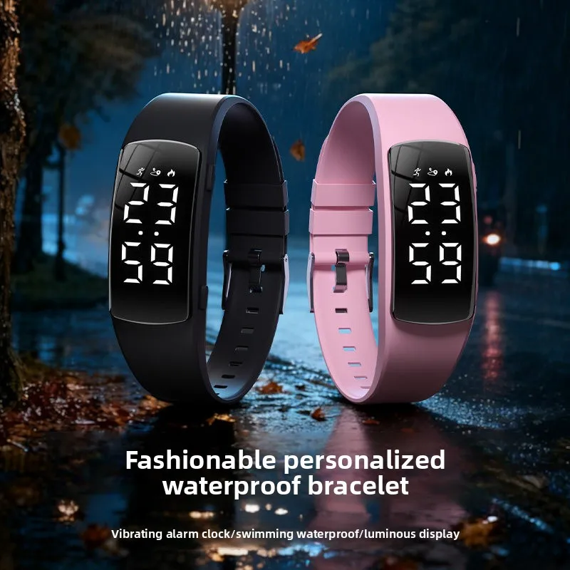 2026 New LED Digital Smart Watch Fitness Tracker Waterproof 30 Days Standby Men Sports Running Swimming Diving