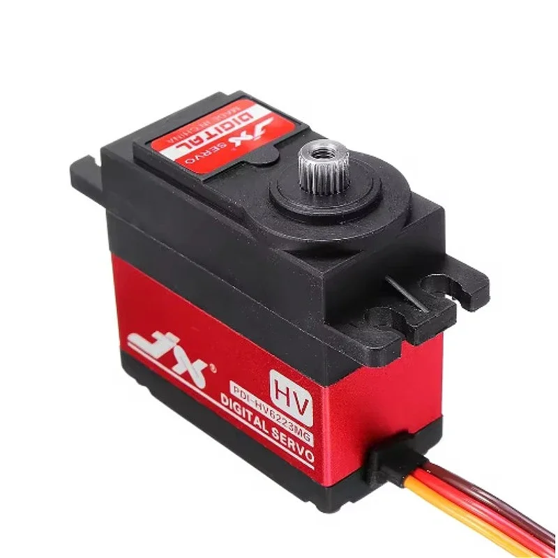 JX PDI-HV6223MG 8.4V 23KG 0.16sec Digital Servo - Metal Gear, Aluminum Shell, for 1/8 1/10 RC Car & Robot
