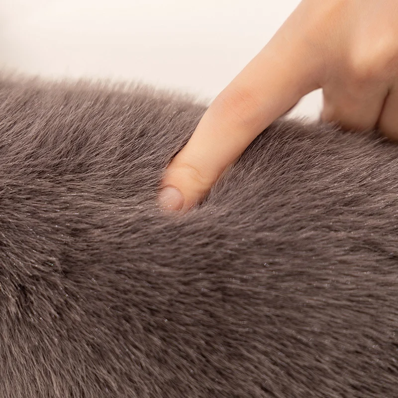 Jouet en peluche de vison simulé, Mustela Putirius Furo, Posture couchée, poupée apaisante, décoration de voiture, cadeau d'anniversaire pour enfants et amis