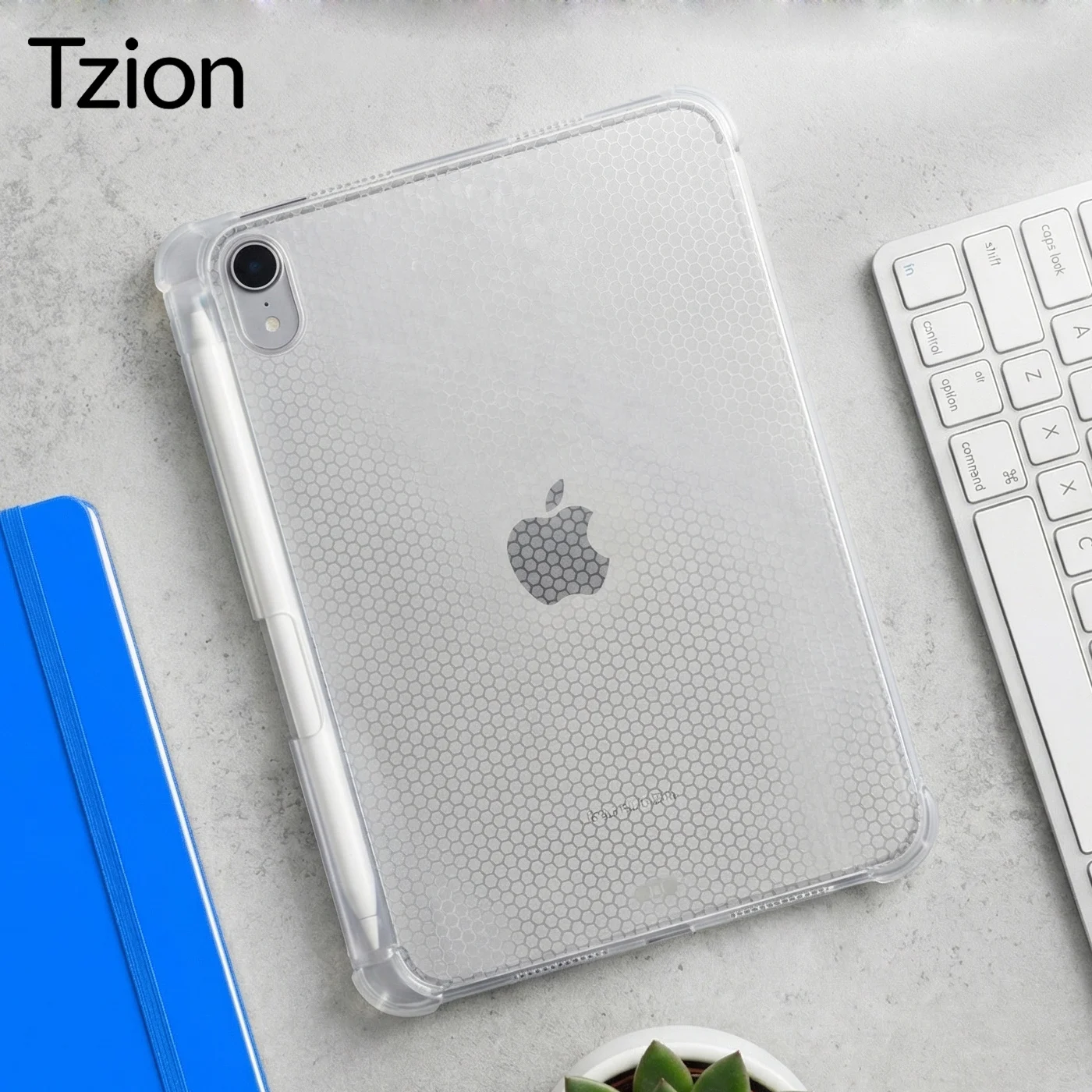 

For Apple iPad mini 7 A17 Pro 2024/iPad Mini 6 2021 8.3 Inch 7th/6th Gen Transparent Soft Silicone Case Shockproof Airbag Shell