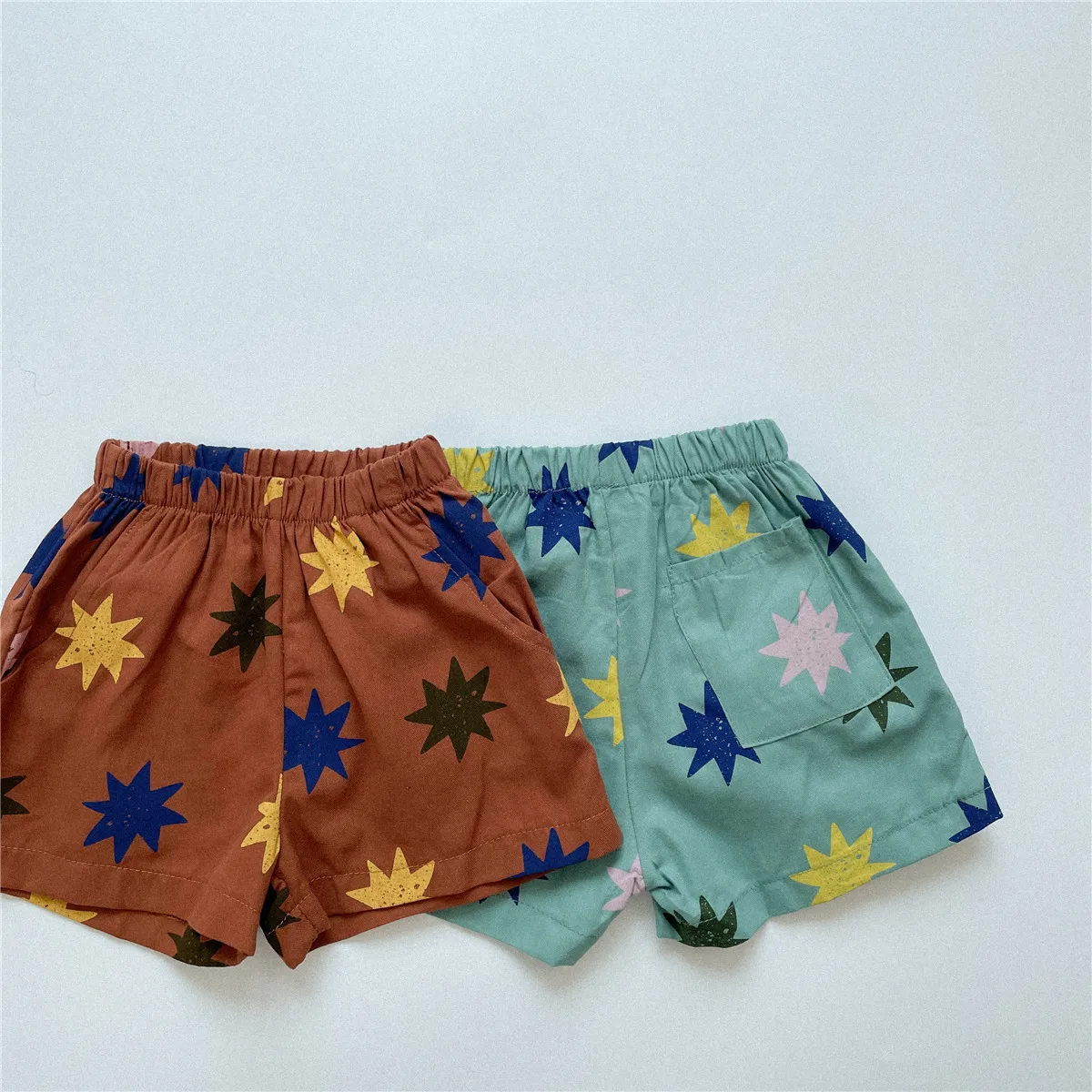 Children Clothing Kids Playful Printed Shorts 2024 Summer New  Boys Girls Cotton Personality Stylish Loose All Match Shorts