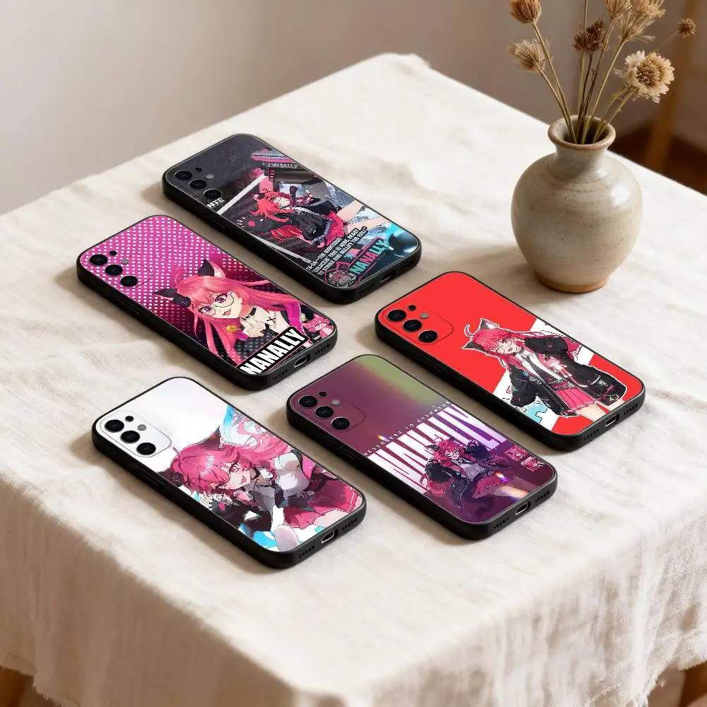 Neverness to Everness N-Nanally phone Case For Samsung S26,25,24,21,22,23,30,20,Ultra,Plus,Fe,Lite Black Soft Cover