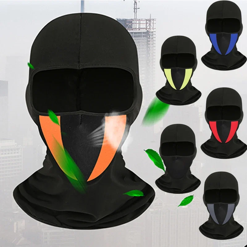 Balaclava Mask Outdoor Sports Anti Uv Breathable Motorcycle Four Seasons Bicycle Face Sun-proof Mask Capacete De Moto Masculino